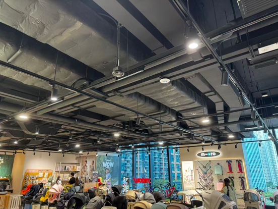 Inside the shop